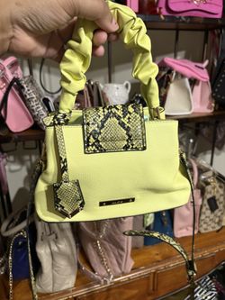 Green Snake Skin Mini Tote - Aldo