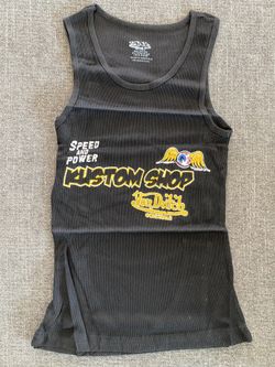 Von Dutch Women’s Tank Top Black t shirt sz Small