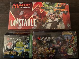 Un-sets Unstable Unfinity Draft & Collector Boxes Magic the Gathering MTG