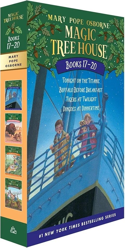 Magic Tree House Books 17-20 Boxed Set