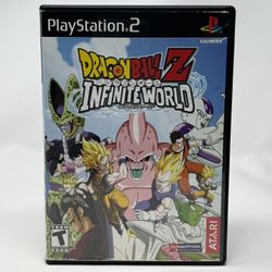 Dragon Ball Z Infinite World (No Scratches) PS2 PlayStation 2