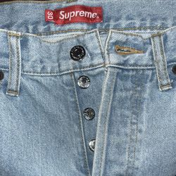 Supreme blue jeans Sz .30 