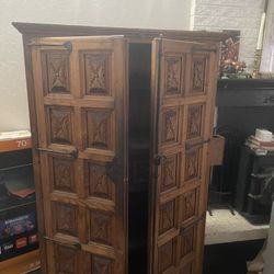 Antique Handcrafted Armoire