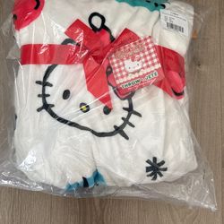 Hello Kitty Christmas Throws