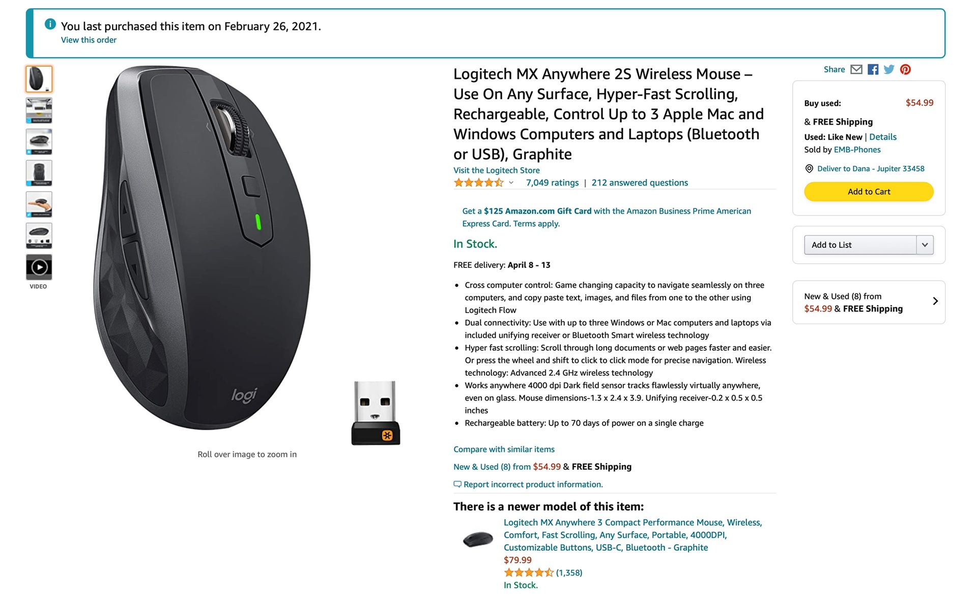Logitech Wireless Mouse