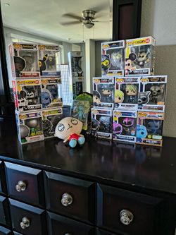 Action figures and Funko Pops