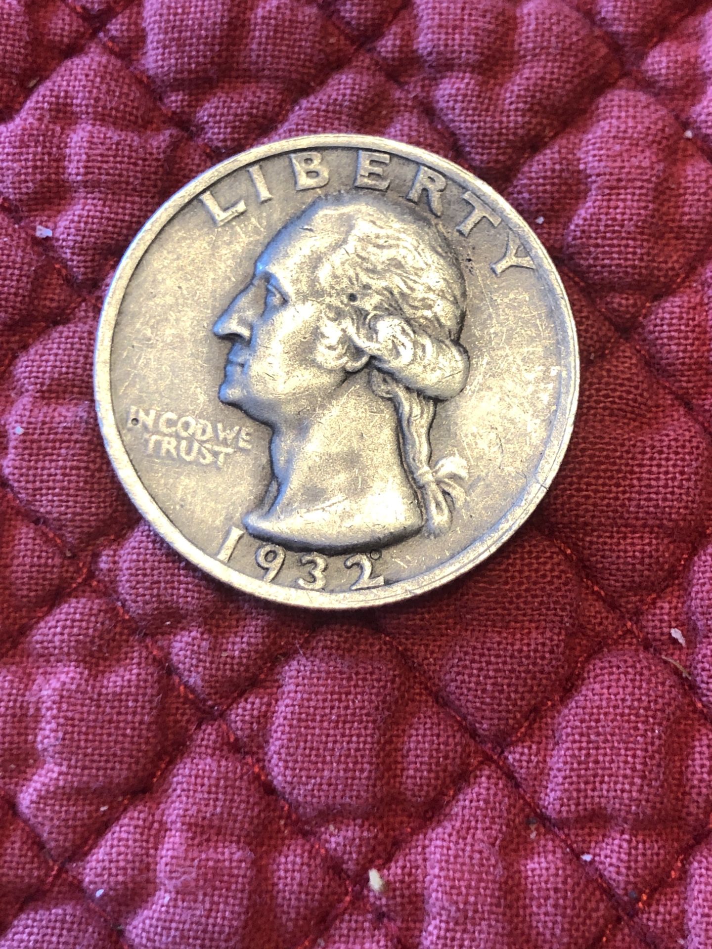 1932 p Silver Quarter