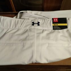 New UNDER ARMOUR Men's Baseball Pants (Medium or Large)