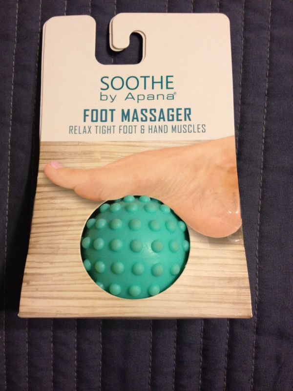 Round green Soothe by Apana foot massager