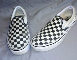 Classic B&W checkerboard Vans