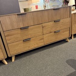 Beautiful Light Blonde, Mid Century, Modern Style Dresser Mcm Delivered To The Curb Of  Your Home