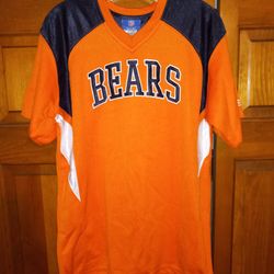 YOUTH XL (18/20) CHICAGO BEARS REEBOK JERSEY WITH SEWN ON LETTERS 