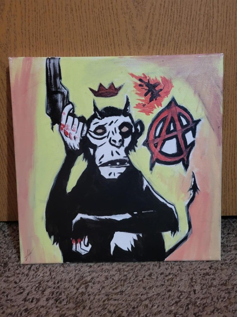 Monkey Painting
