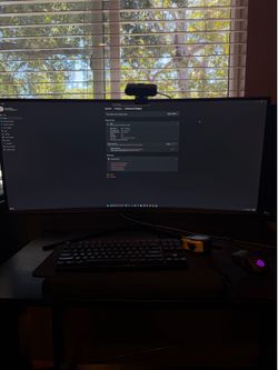 Curved 35 inch gaming monitor Monoprice