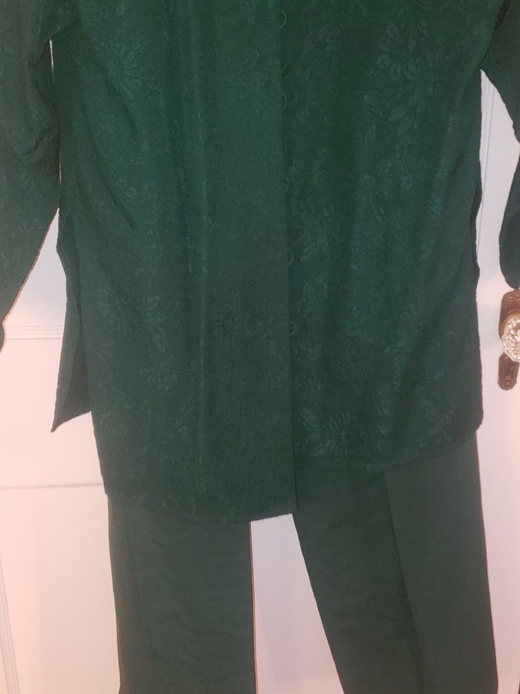 Pure Silk 3 Piece Oriental Style Outfit Dress Suit