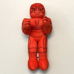 Rock 'em Sock 'em Robots: red rocker plushie