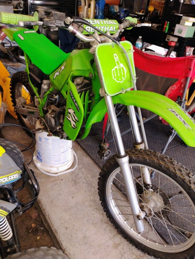 1989 Kawasaki KX 80 Big Wheel