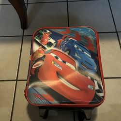 Lighting McQueen suitcase