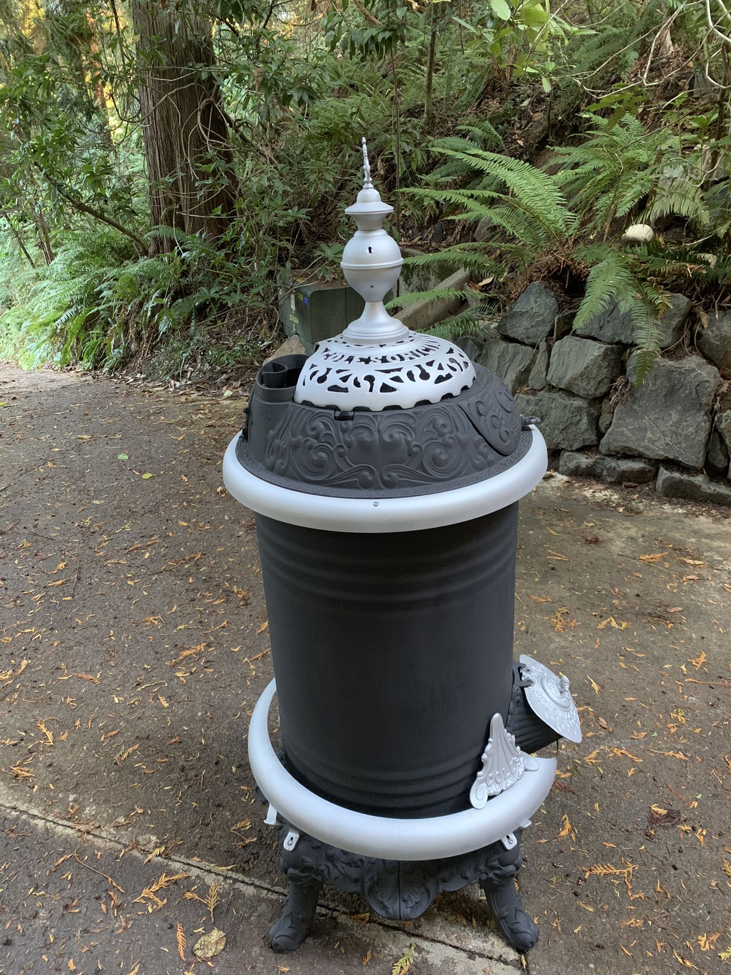 Cole's “Hot Blast” Barrel Wood Stove for Sale in Monroe, WA - OfferUp