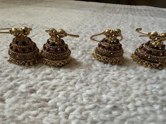 Indian Jewelry on sale Jhumka single piece 