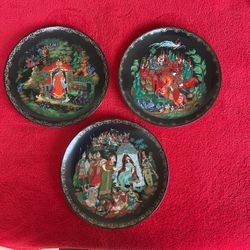 Tianex Russian Collector Plates 1988-89