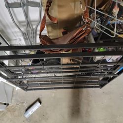 Twin Foldable Metal Platform Bed Frame