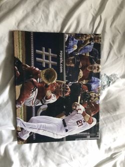Beautiful Mike Trout Canvas Photo For Sale In Garden Grove