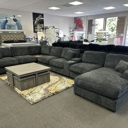 Black Sofa Sectional