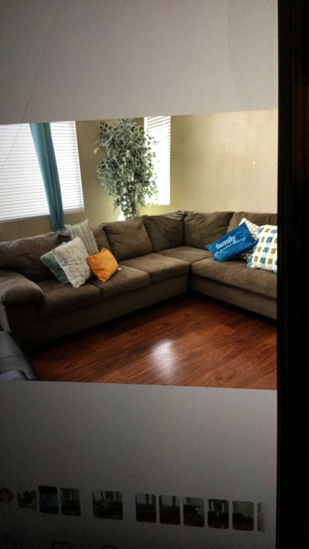2 Pcs Sectional Sofa ( This Is Not Sold ) No Pets In Home