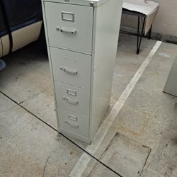 File Cabinet And Shelves