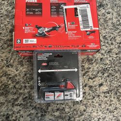 Brand New Milwaukee M18 Grinder And M18 Battery