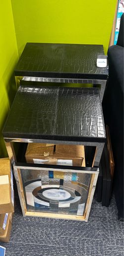 Two side tables
