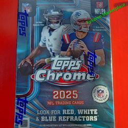 2025 Topps Chrome Football Blaster