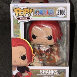 Funko Pop PLUS Anime One Piece SHANKS Vinyl Figure New in Box