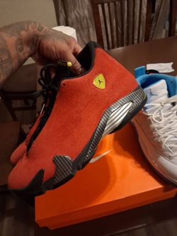 Retro air jordan 14s Ferrari