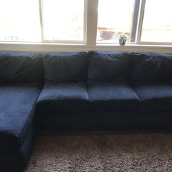 Dark Blue Custom Made Sectional Washable Covers 