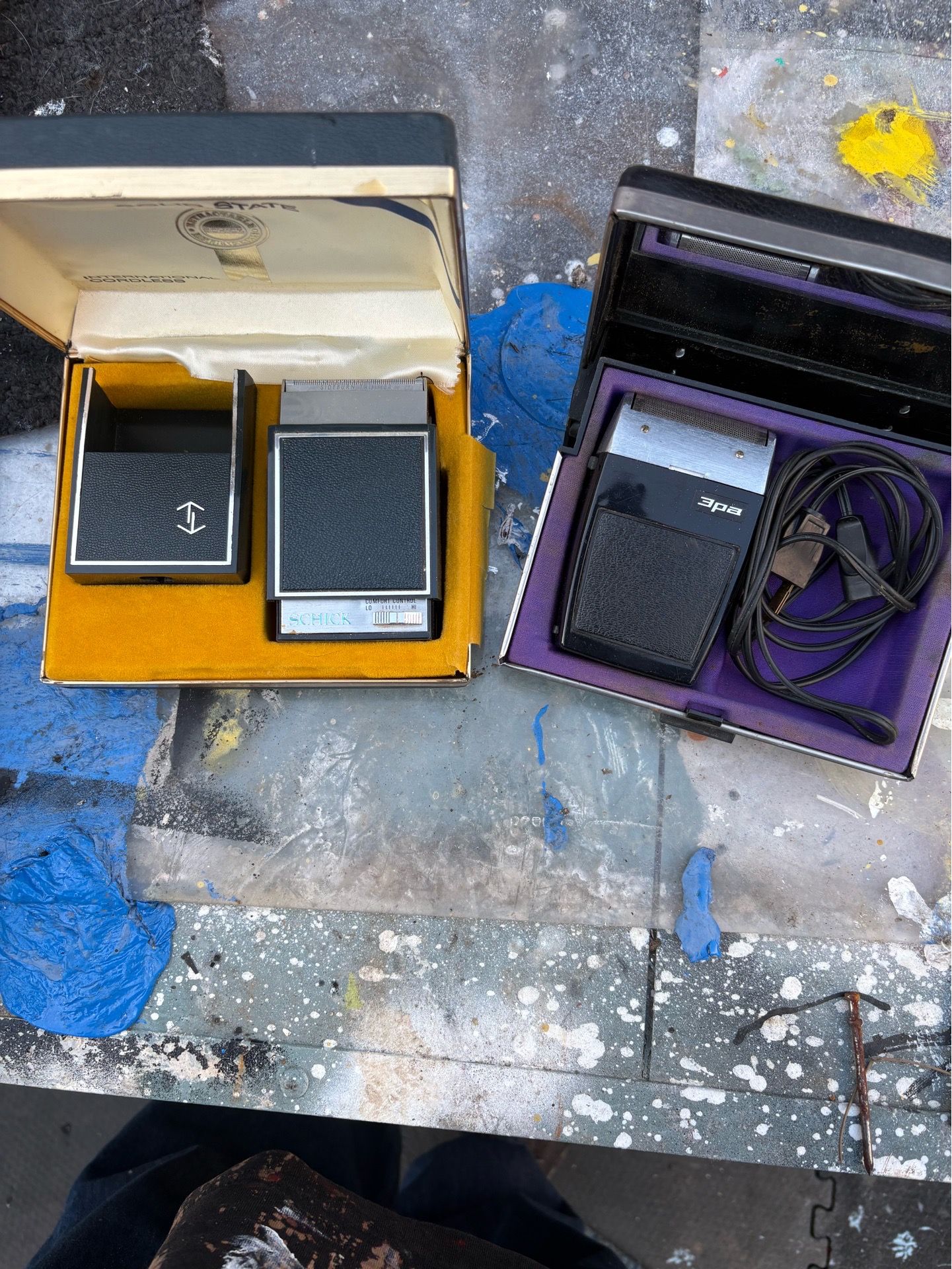 Vintage electric razor deal