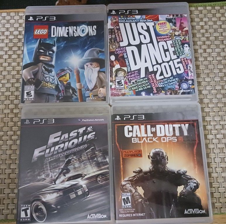 4 PS3 Games