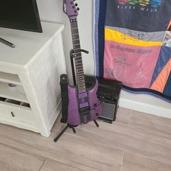Schecter Banshee GT-6 FR Electric Guitar - Satin Trans Purple