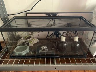 Terrarium w/ accessories. Great starter/small pet setup