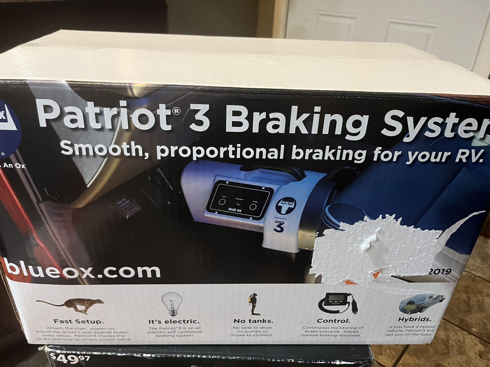 Blue Ox Patriot 3 Braking System