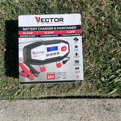 Vector battery charger and maintainer 
