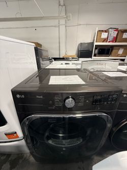 LG ThinQ Front Load Steam Dryer