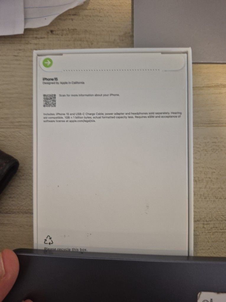 Iphone 15 128 Gig Sealed New