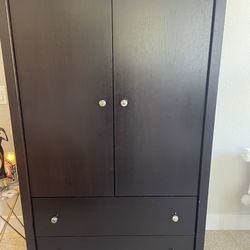 Dark Wood Armoire