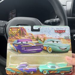 Disney Pixar Cars Diecast Two Pack Ramone & Flo Race To Celebrate 