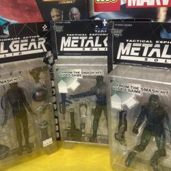 NEW Vintage 1998 McFarlane Toys Metal Gear Solid - Rare Stealth / Camouflage Variants 