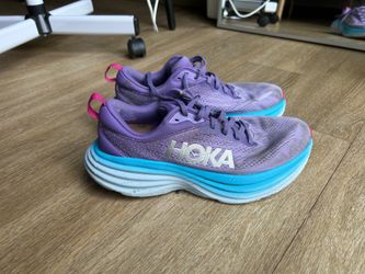 Hoka One One Bondi 8 Running Shoes Chalk VioletPastel Lilac Beachy unicornluxury