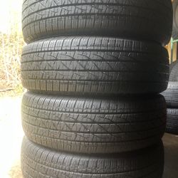 265 70 17 FIRESTONE  DESTINATION   Approx 100% tread  $300 for the set