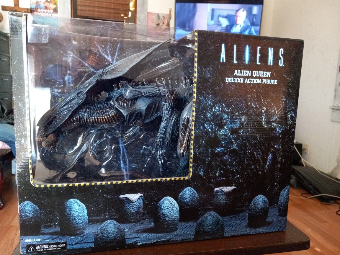 Aliens 35th Anniversary Neca Alien Queen Deluxe Action Figure One Of A Kind Obo